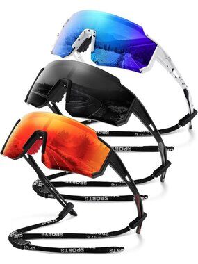 Lightweight Polarized Sport Sunglasses UV400 for Men & Women | Ideal for